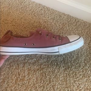 Mauve Converse Size 10